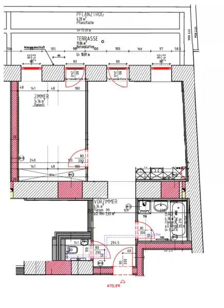 Grundriss Büro f Inserat