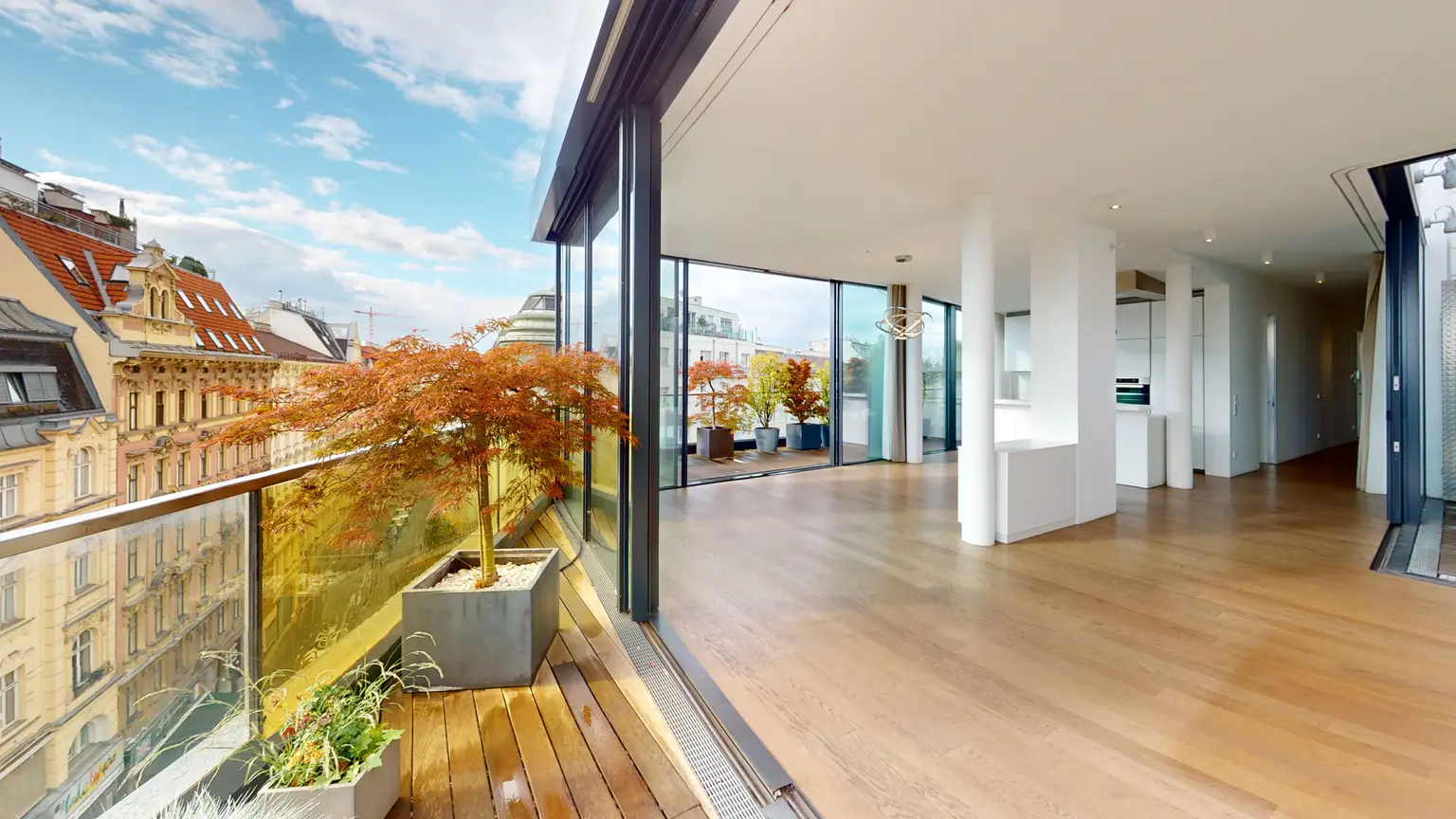 Exklusive Penthouse in Toplage mit großzügigen Terrassenflächen