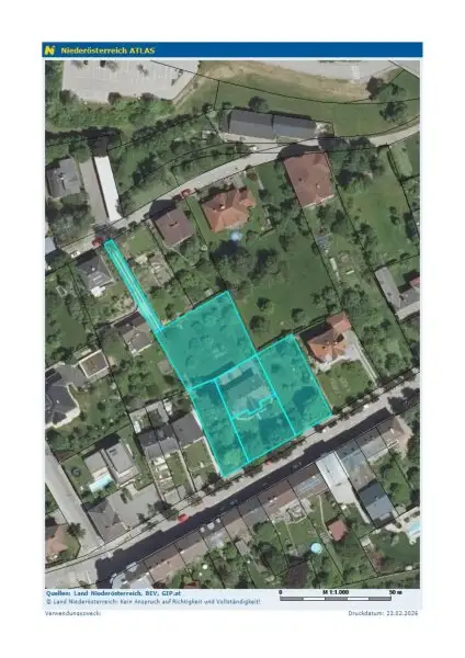 Orthofoto (Quelle: NÖ-Atlas)