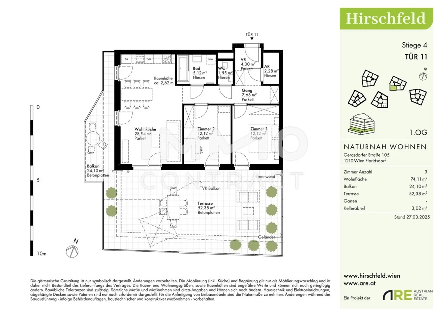Familientraum mit knapp 80²m² Freifläche