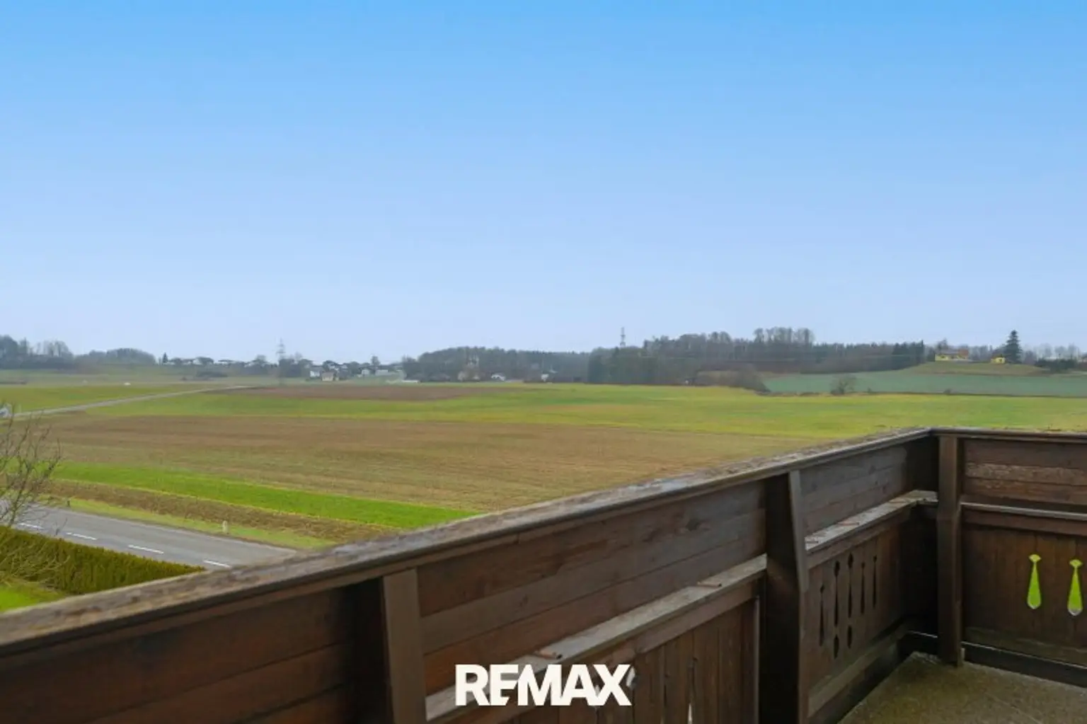 Bürobalkon Richtung Norden