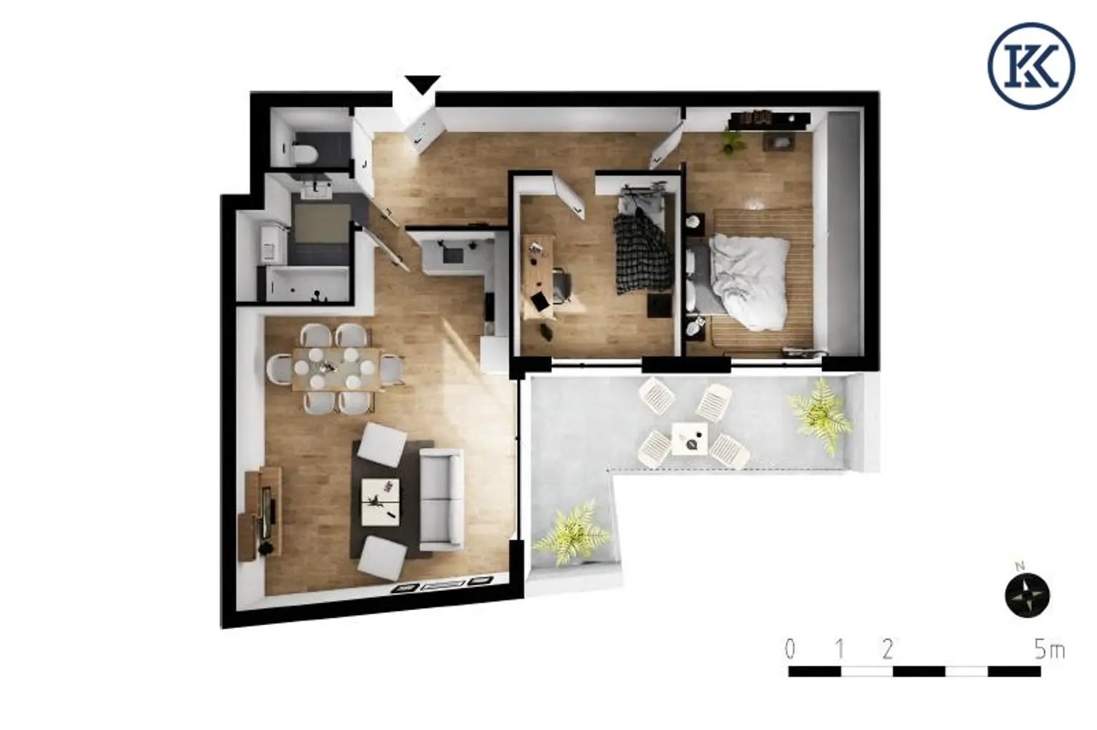 OPEN HOUSE am Dienstag den 19.08.25 ab 10 Uhr für die
Hofseitige 3-Zimmer-Wohnung mit 14 m² Loggia