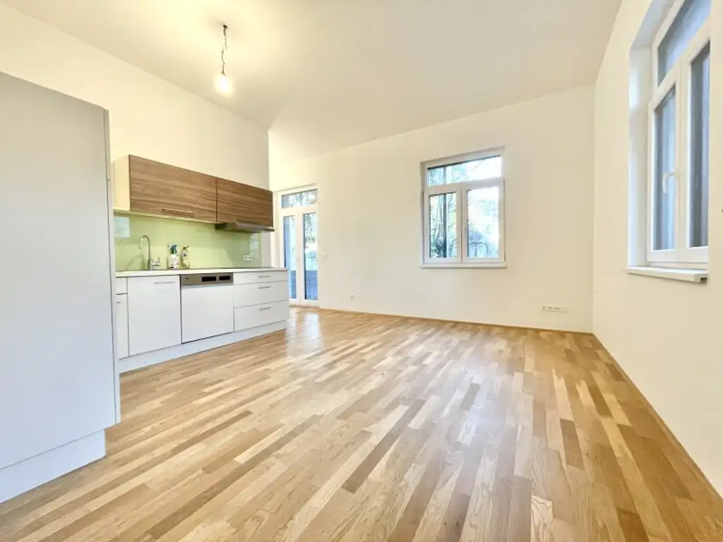 Großzügige 2-Zimmer-Wohnung mit Terrasse und Garten in Top-Lage des 19. Bezirks – Nähe Kahlenberg