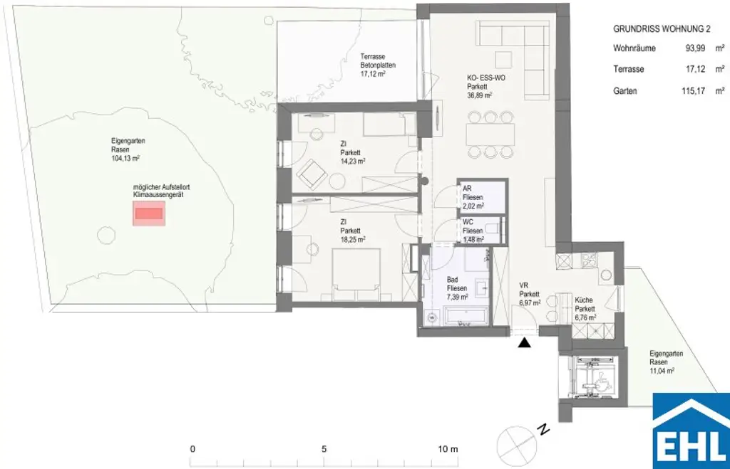 Symbiose aus Alt- und Neubau: Stilvolle Wohnungen in der Mauerbachstraße
