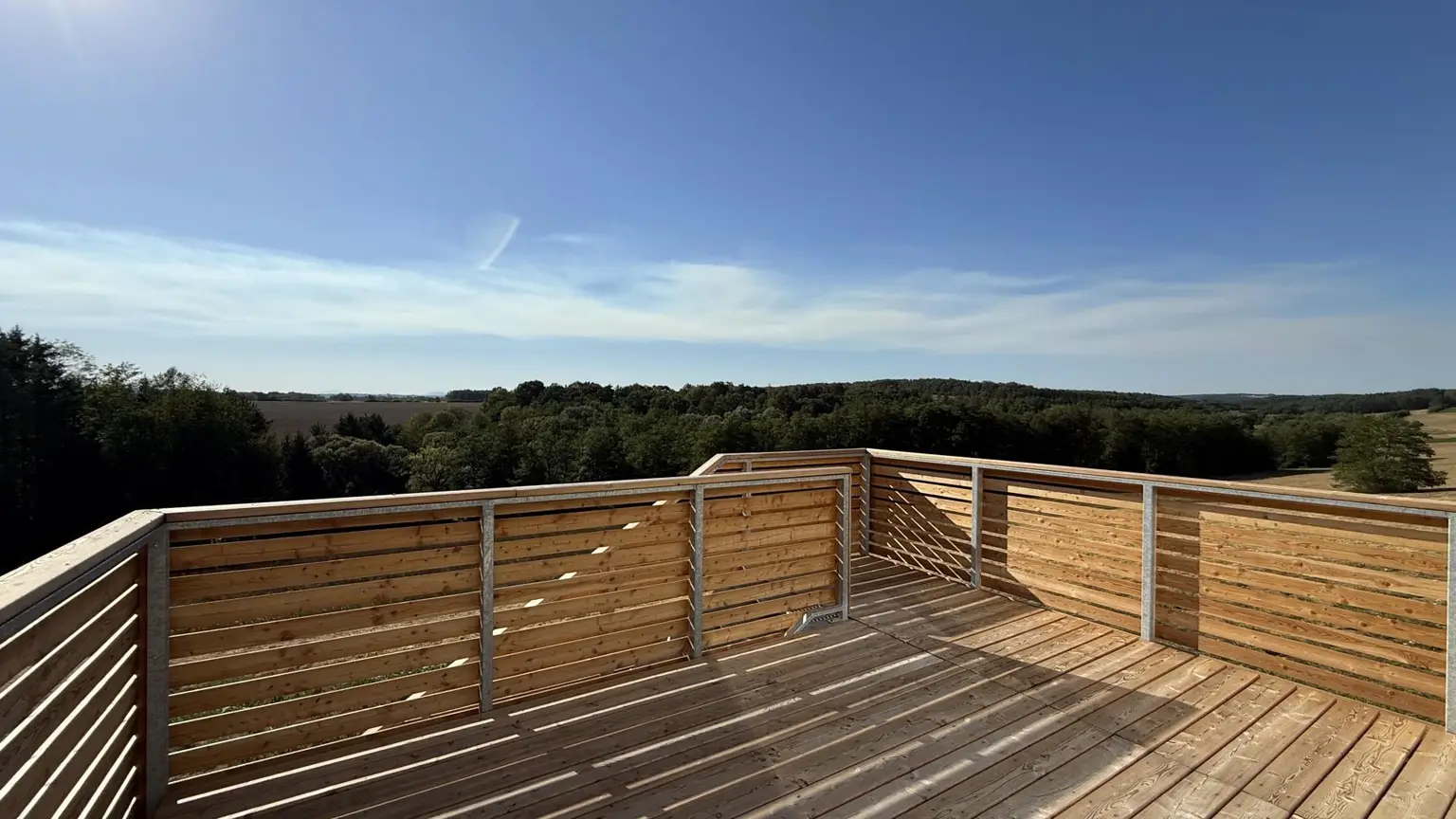 Terrasse mit Fernblick