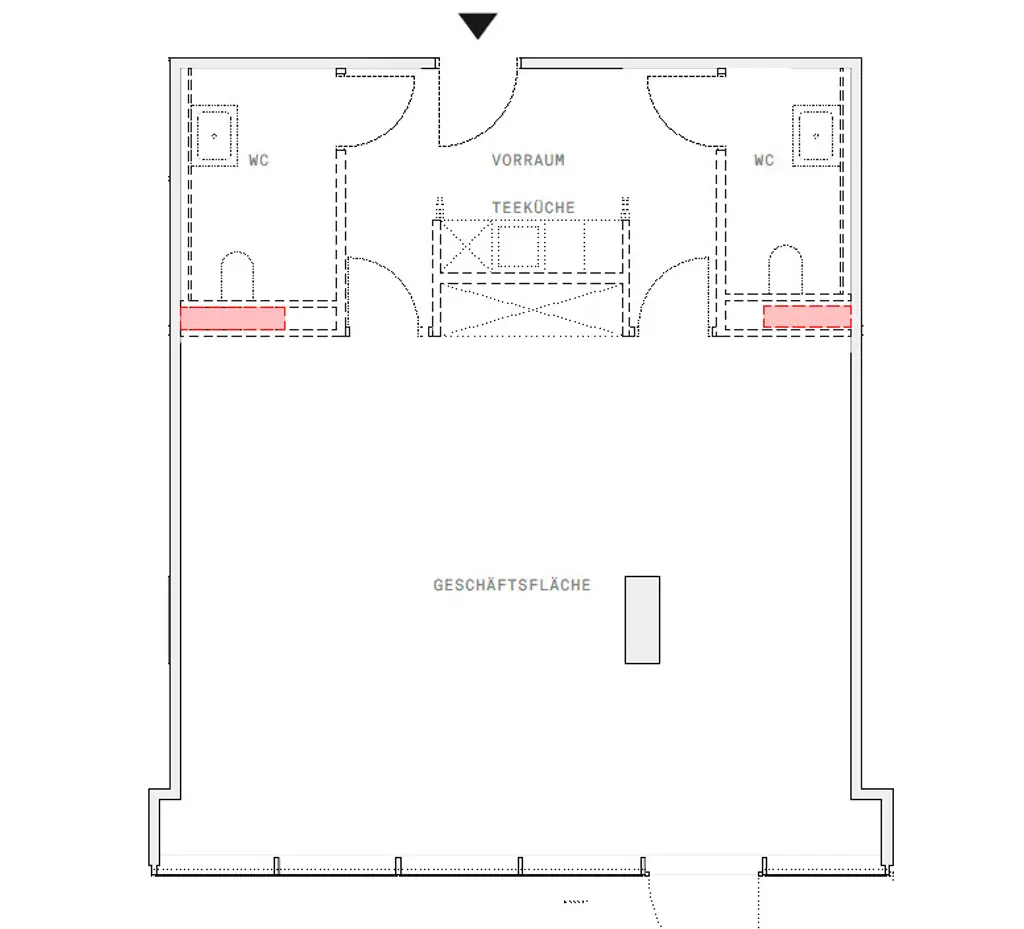 Grundriss Belegungsvorschlag GL 001