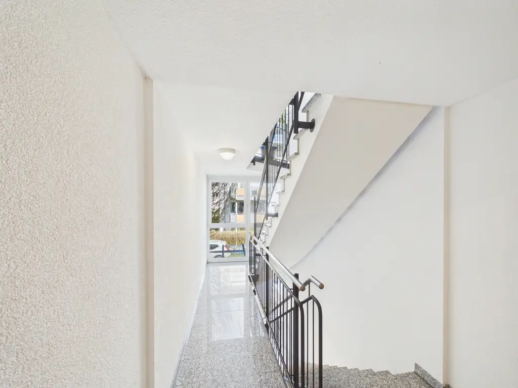 Gepflegtes Treppenhaus