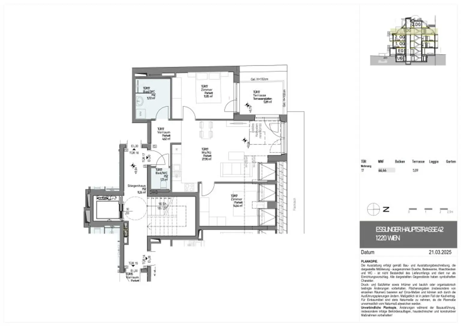 Wunderschöne Dachgeschosswohnung nähe Seestadt!