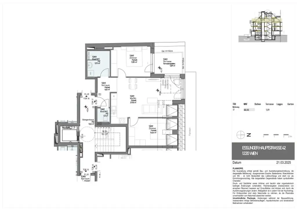Wunderschöne Dachgeschosswohnung nähe Seestadt!