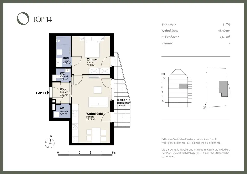 DAS VIVENOT - GRUNDRISS