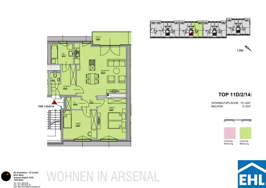 3-Zimmer-Wohntraum mit Balkon in zentraler Lage