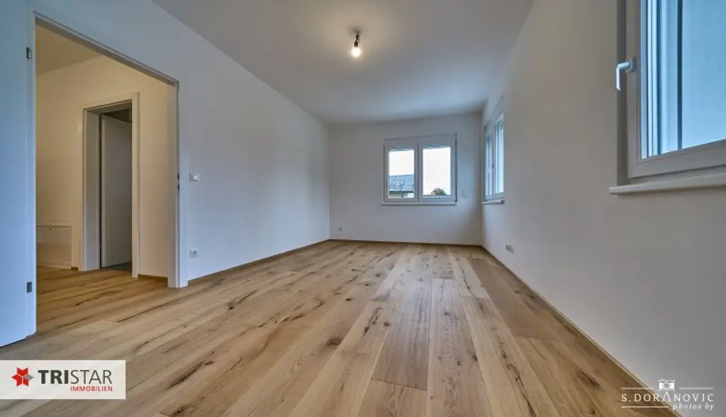 NEU ++ MASSIVES HAUS – LEICHTER KAUFPREIS ++ ca.152,50 m² WNFL / 5 ZIMMER ++ ZIEGELMASSIV / SCHLÜSSELFERTIG / ERSTBEZUG ++ GARTEN / TERRASSE / 2 BALKONE / TOP LAGE!