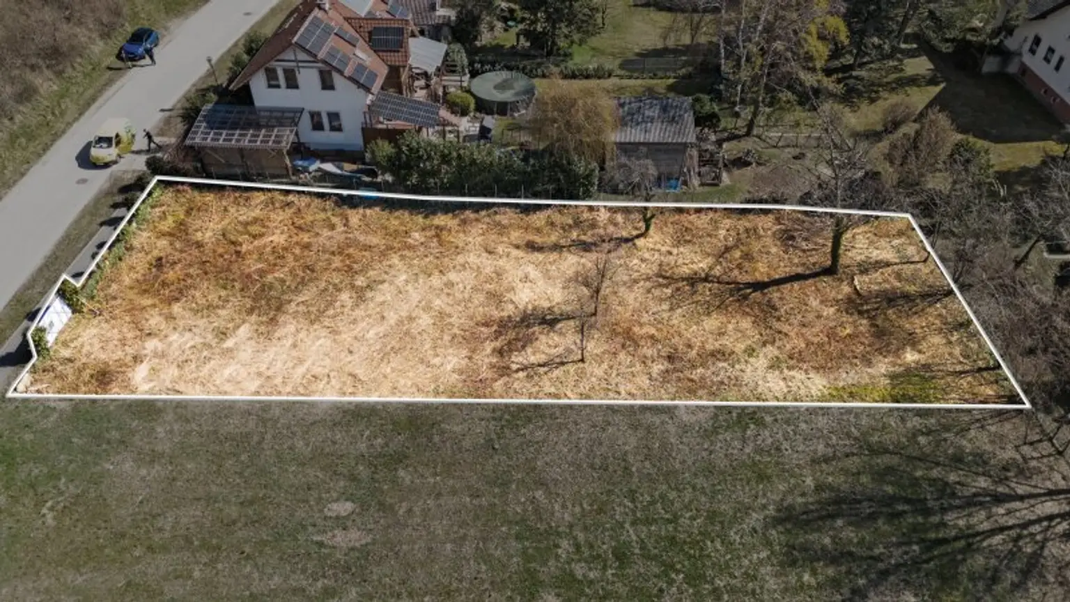 1030m² Baugrund, teilbar, 4 Wohneinheiten möglich, sonnige in Siedlungslage in Obergänsendorf