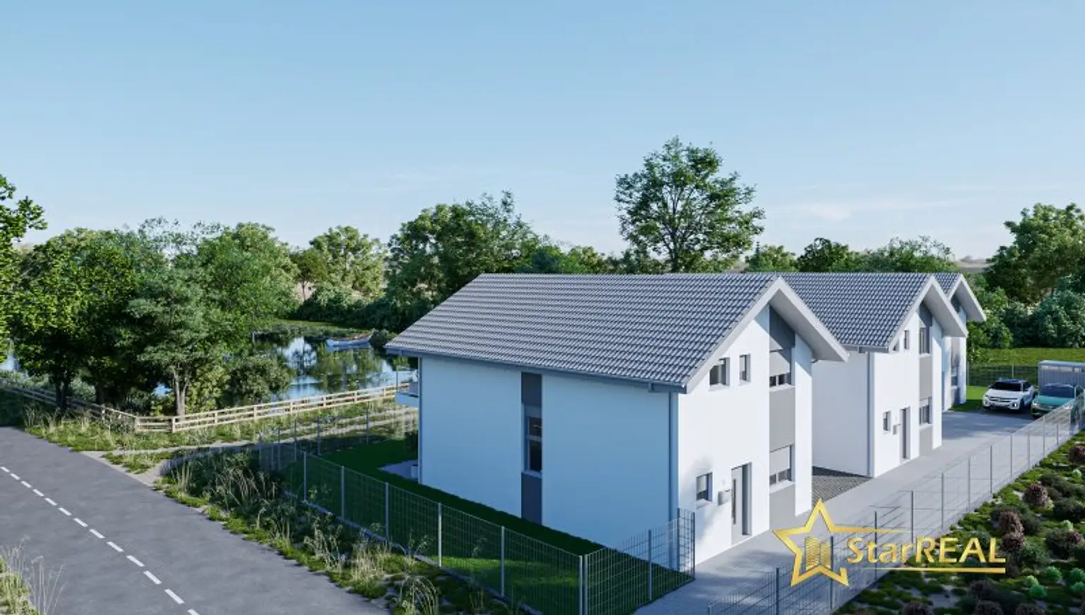 WIENERBERGER-EINFAMILIENHAUS AM TEICH! NEUBAU MIT 5 ZIMMERN. PROVISIONSFREI für den Käufer.
