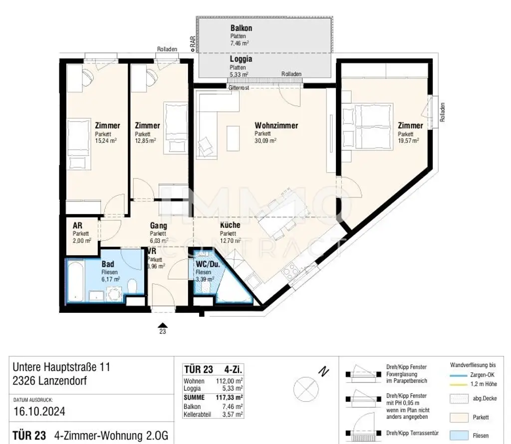 Großzügige 4 Zimmer Wohnung NEUBAU