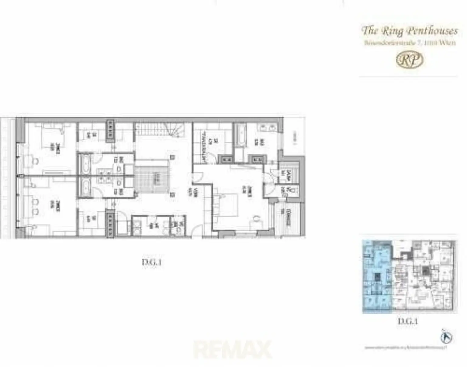 3 Schlafräume mit privaten Bädern