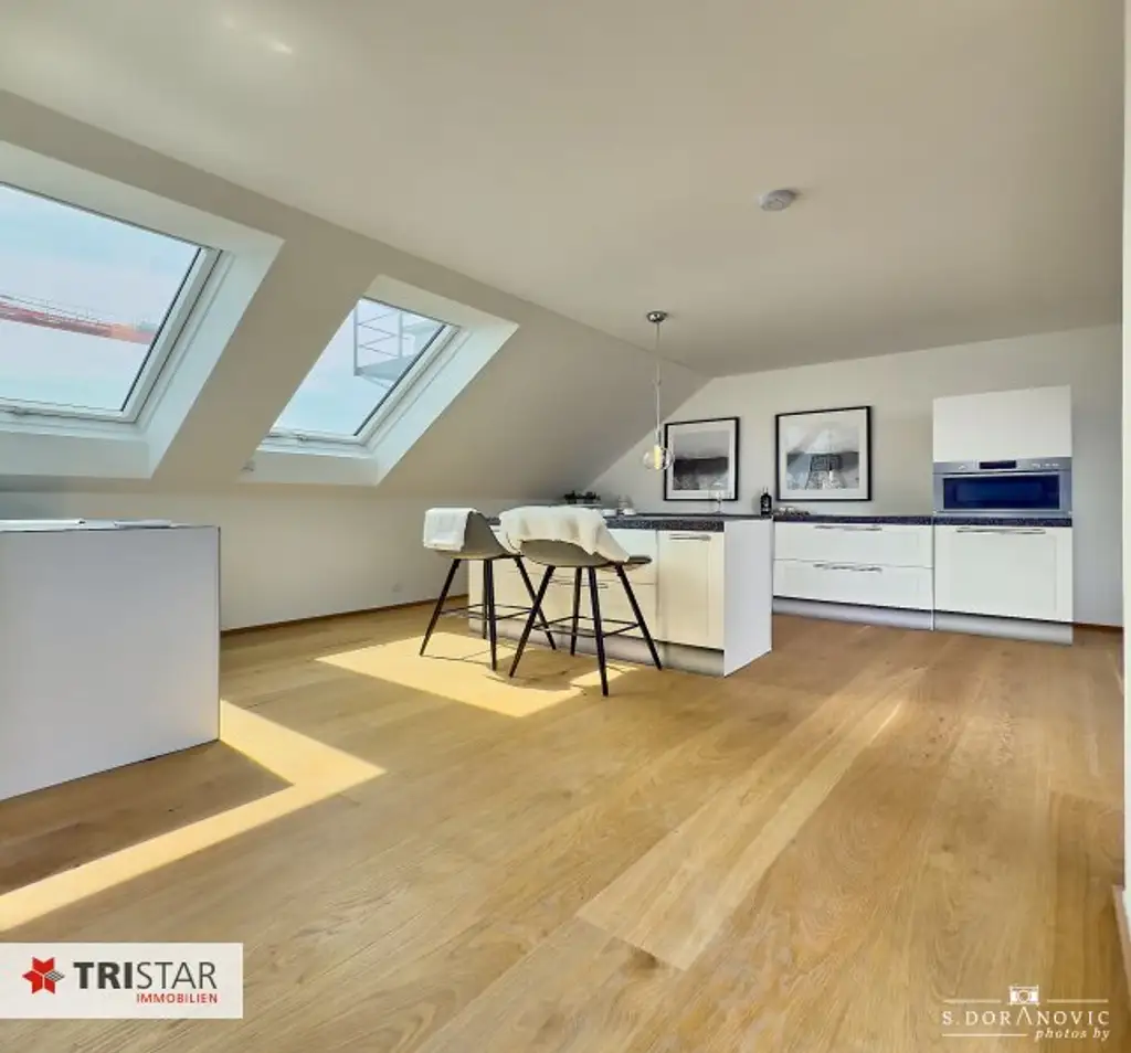 NEU! ++ NÄHE SCHÖNBRUNN ++ EXKLUSIVER DACHAUSBAU IM GRÜNDERZEITHAUS ++ BEZUGSFERTIGES EIGENTUM IN TOPLAGE – 1120 WIEN ++