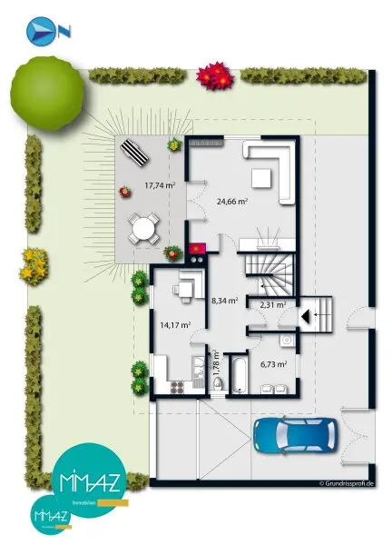 Viel Platz für neue Ideen! Einfamilienhaus mit großem Garten und Weitblick im Wiener Umland! Vielseitig nutzbar!