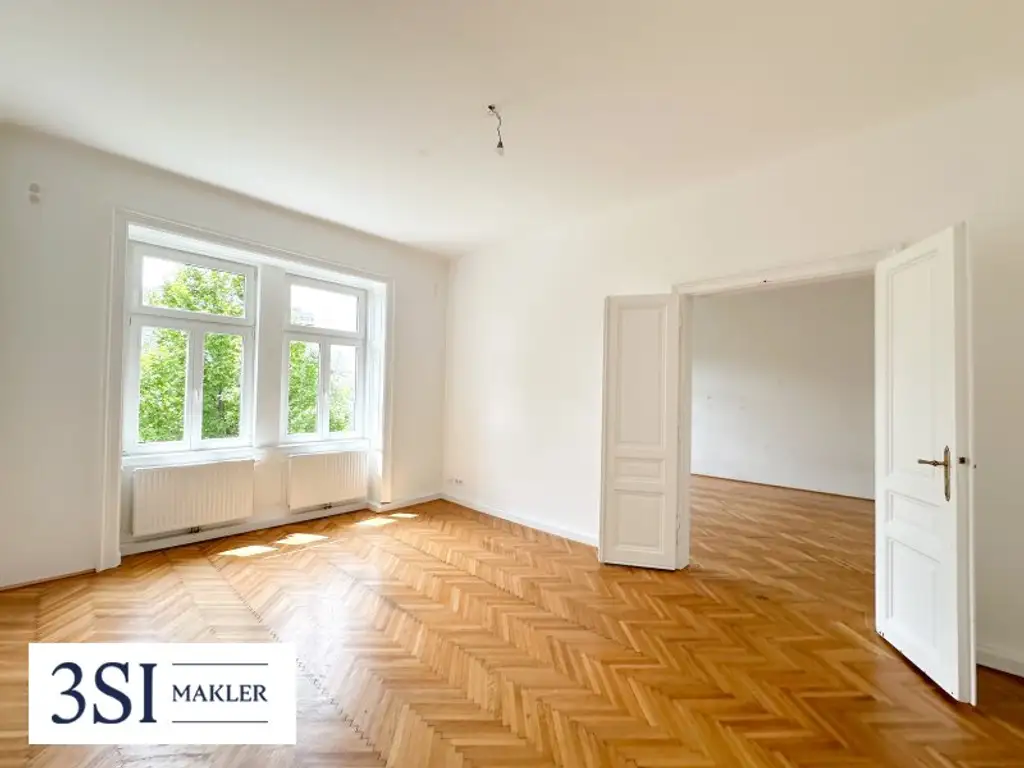 3-Zimmer Altbauklassiker direkt beim Donaukanal