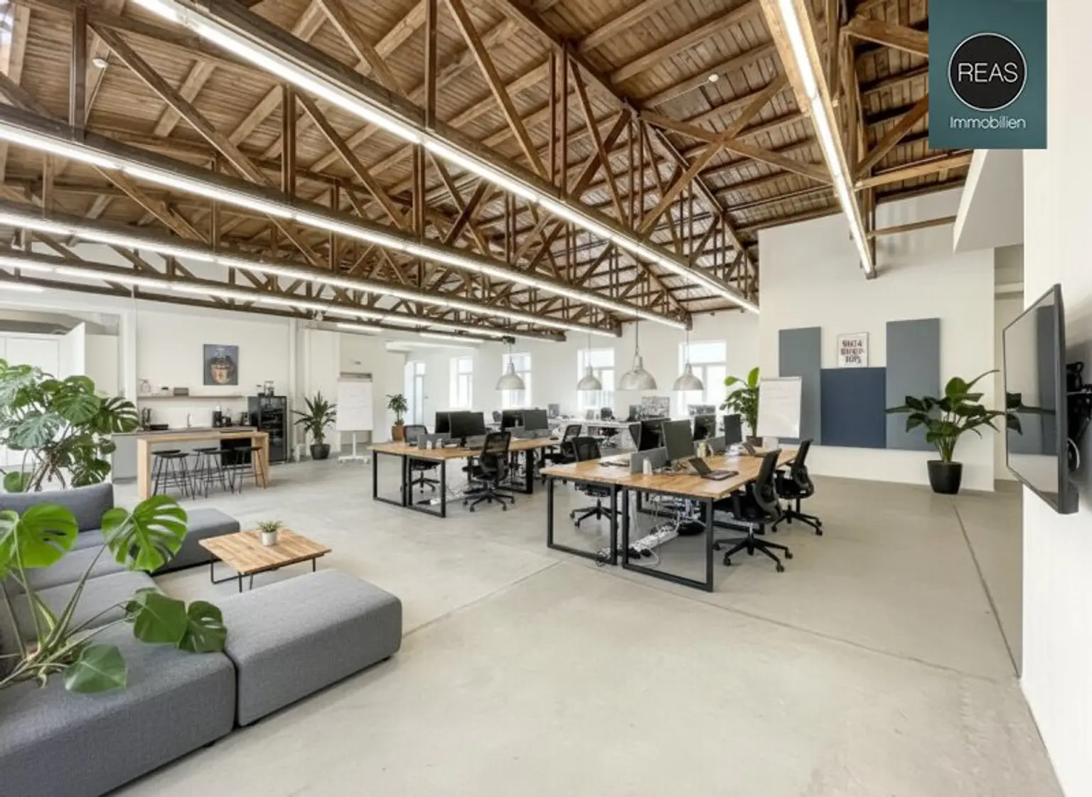 Loft in der Brotfabrik Wien mit toller Raumhöhe & riesiger Terrasse! Stellplatz verfügbar!