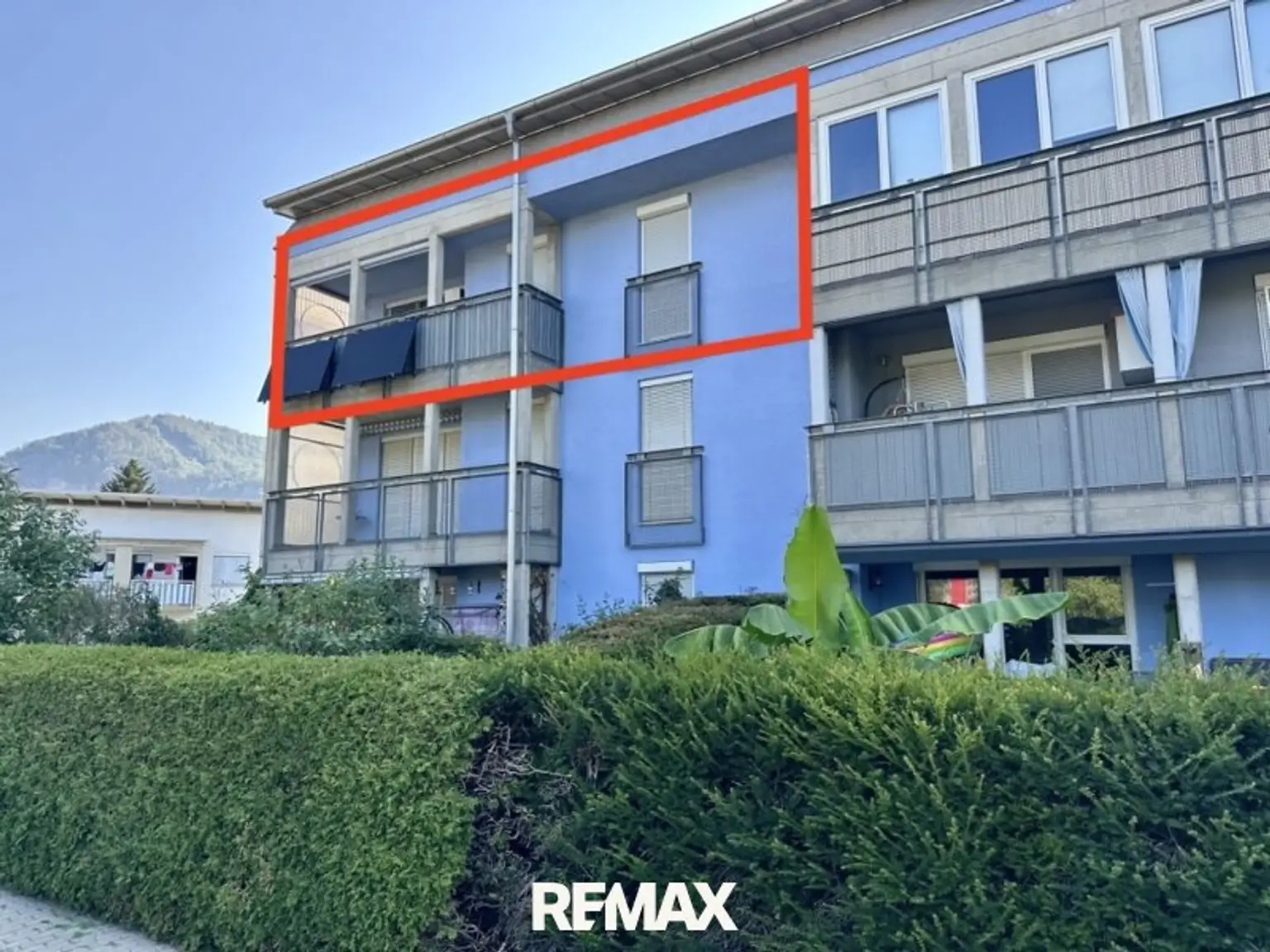 Außenansicht Balkon