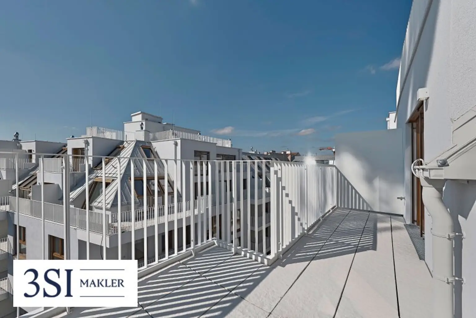 The Temptation: Familienfreundliches Dachgeschoß mit Terrasse und Grünblick nahe dem Kutschkermarkt