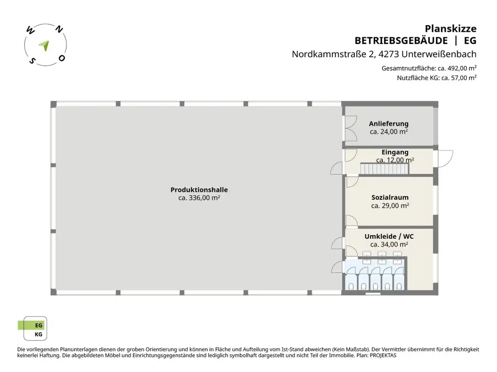 Unternehmer aufgepasst! Betriebsgebäude in Unterweißenbach zu verkaufen!
