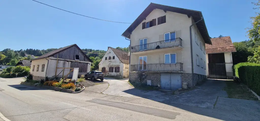 Viel Platz, viele Möglichkeiten – Wohnhaus mit Nebengebäuden in Penzendorf bei Hartberg