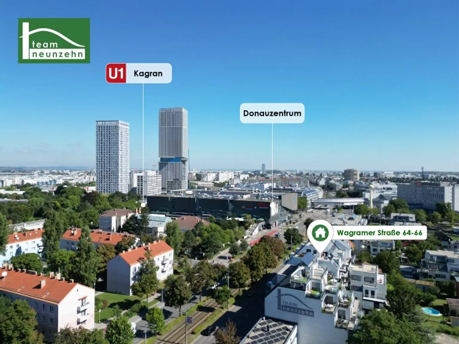 INVESTORENTRAUM - Anlegerwohnungen auf Baurechtsgrund in hervorragender Lage beim Donauzentrum / U1 / Alte Donau. - WOHNTRAUM