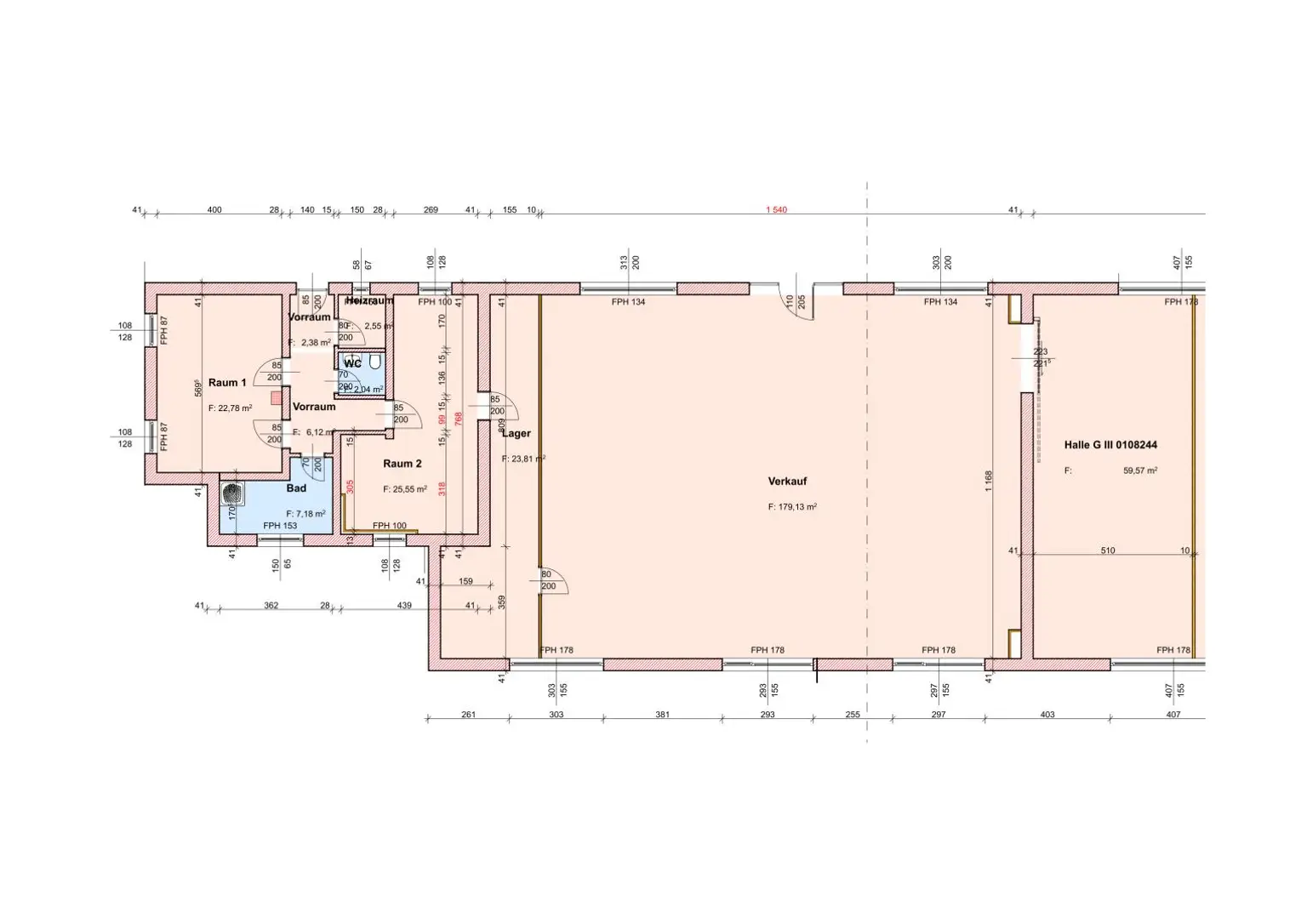 Grundrissplan