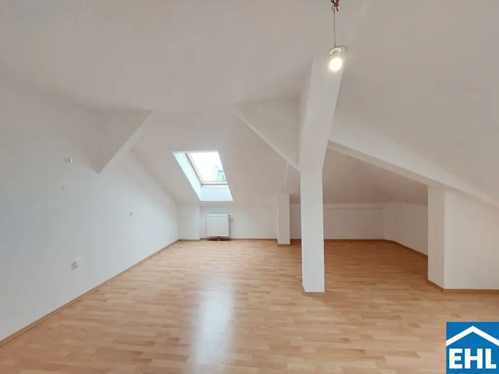 UNBEFRISTET! Großzügige 2,5-Zimmer-Wohnung mit 34m² Dachterrasse in 1050 Wien – Ihr neues Zuhause wartet!