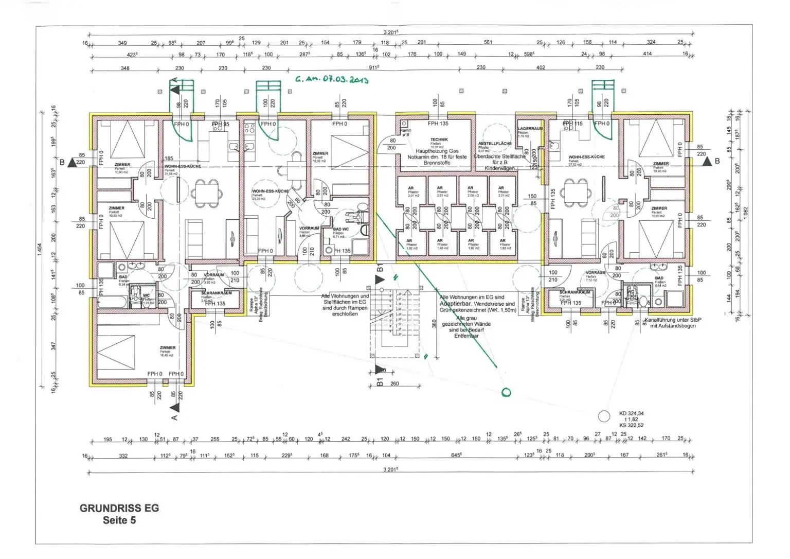 9 - Parteienwohnhaus in Premstätten, Topanlage