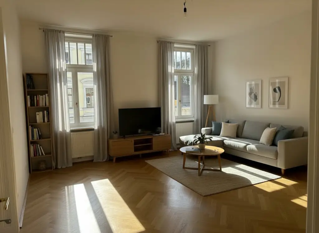 Altbaucharme inmitten Dögling - geräumige zwei Zimmer Wohnung