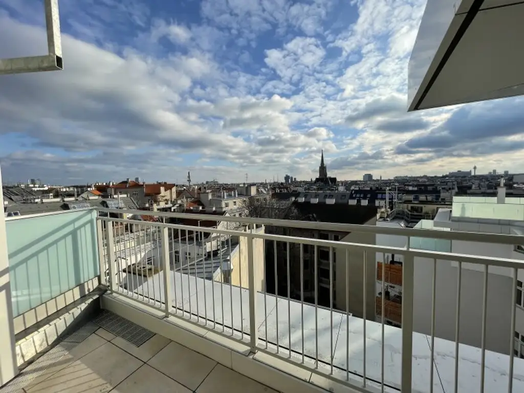 TOP-DACHTERRASSEN-WOHNUNG -- 3 ZIMMER -- FERNBLICK -- NÄHE URANIA!