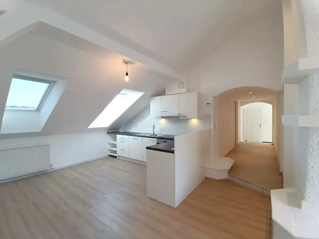 Dachgeschoss-Wohnung mit Innenhoflage! 3 Zimmer! Nähe Servitenviertel und U4 Friedensbrücke!