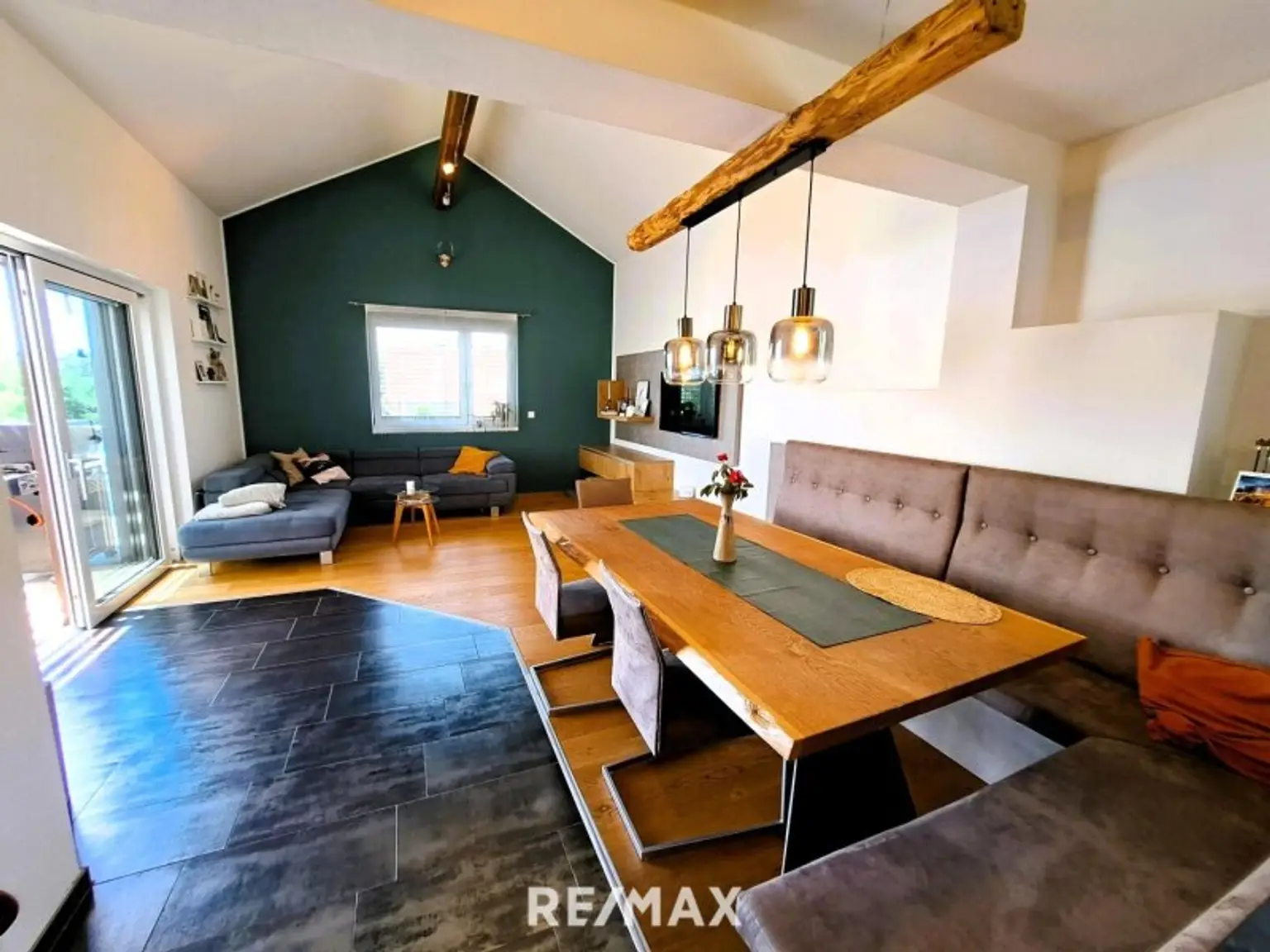 OG - offener Wohn-Essbereich