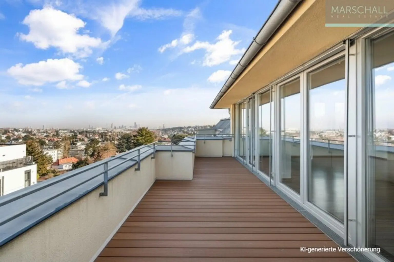 Luxuspenthouse mit riesiger Terrasse und Traumblick in Bestlage/Döbling