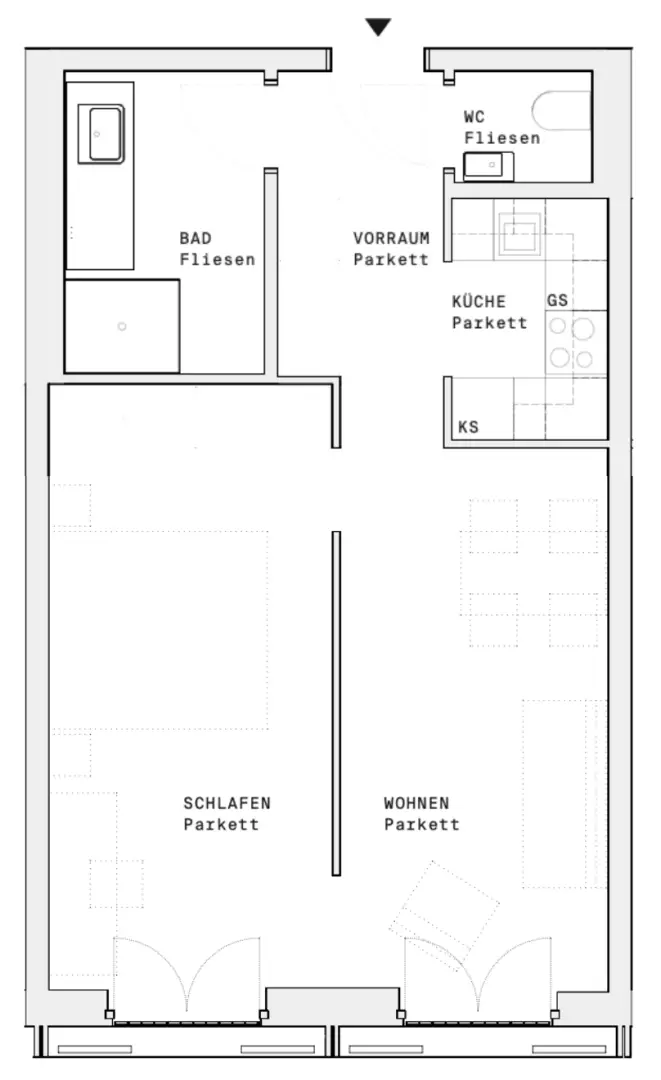 DC-FLATS: High-End-Apartment bei der UNO-City!! ERSTBEZUG!!