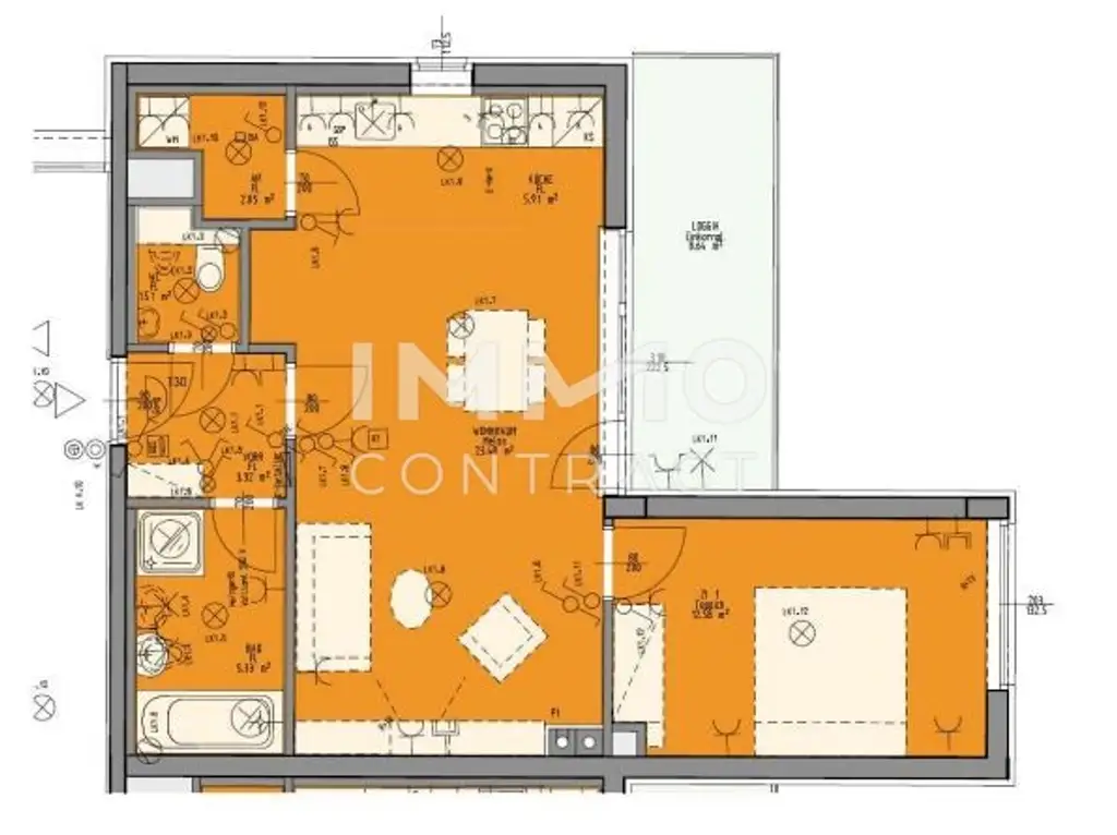 Jeden Tag Urlaubsfeeling: Exklusive 2-Zimmer-Wohnung mit großem Balkon & Seeblick