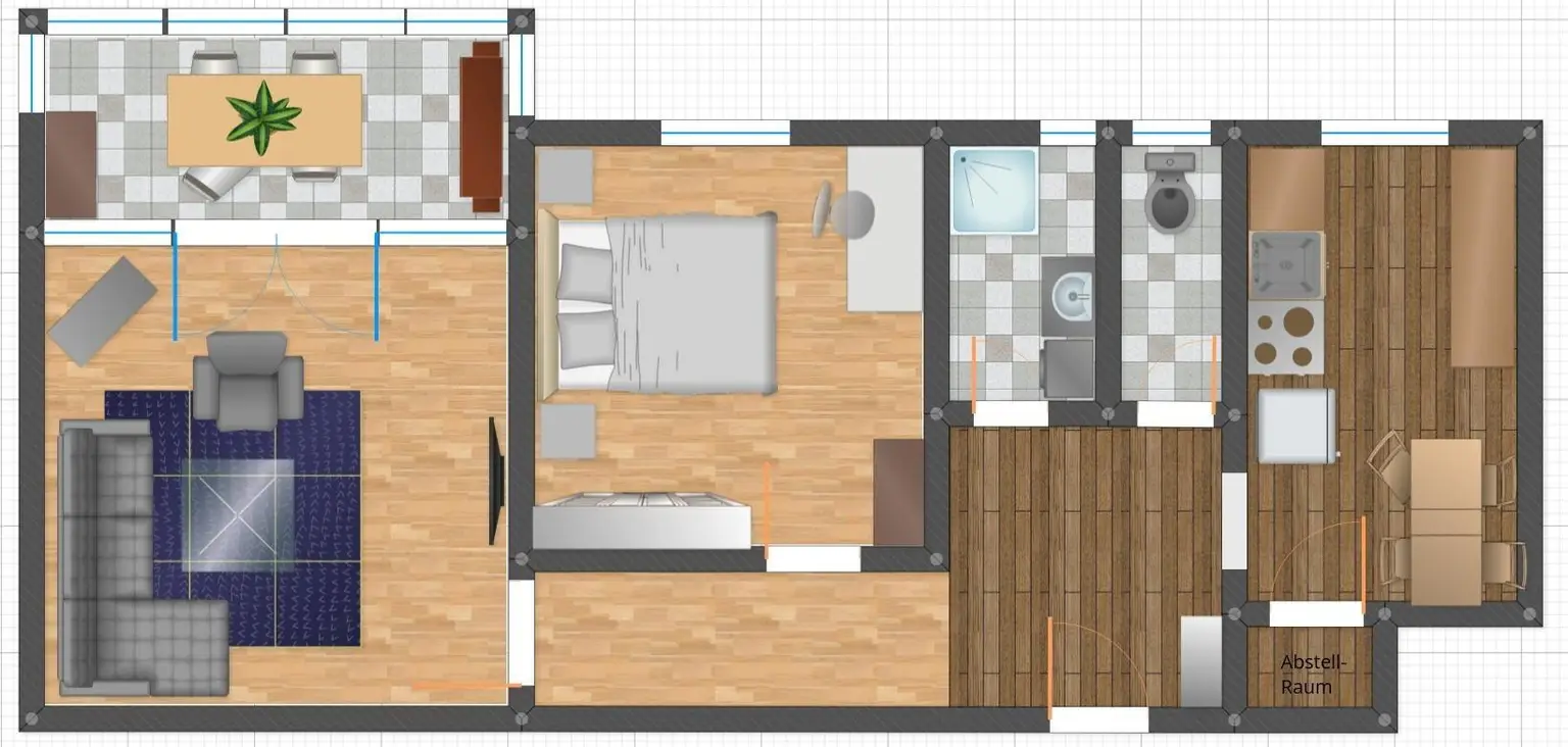 Grundriss schematisch