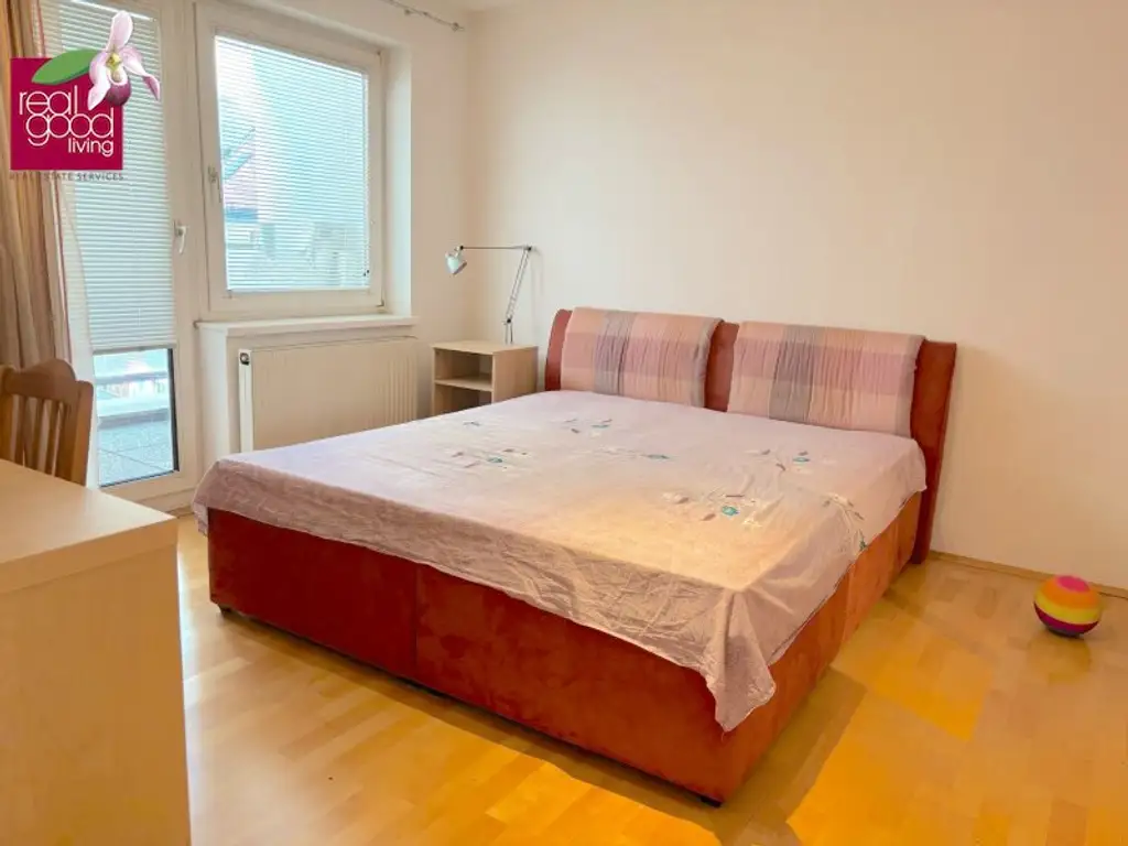 2‑Zimmer‑Wohnung mit Loggia beim Westbahnhof – ruhige Innenhoflage, voll möbliert