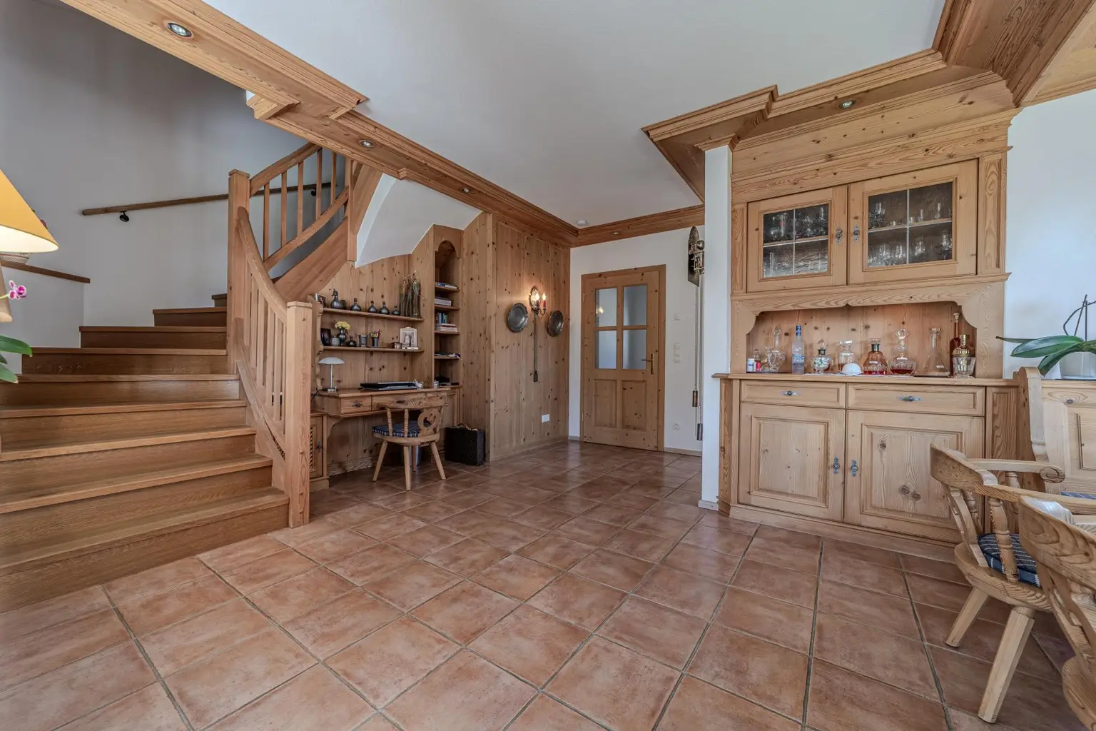 Essbereich sowie Zugang zum OG