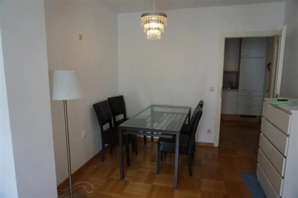 Komplett ruhig gelegene helle Wohnung mit 1 Schlafzimmer, teilmöbliert (Schrank und Sofa) Nähe Servitengasse ab 15. Dezember 2025