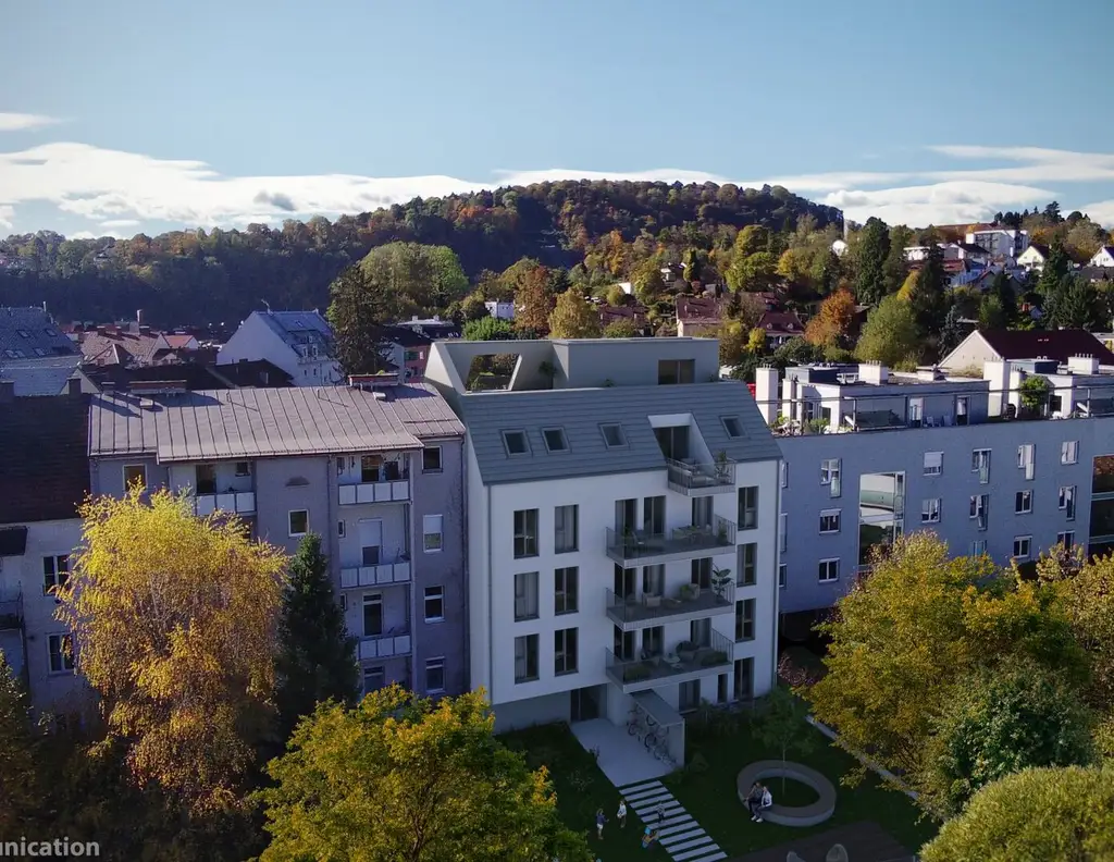 Terrassenwohnung Top 7 - Neubauprojekt Wohnhaus "HAGEN8" | Rohbau fertig !