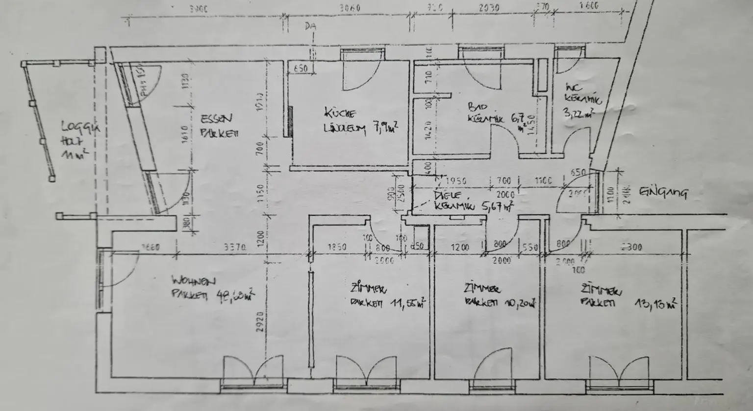 **Barrierrefreie & großzügige Wohnung** sonnige Loggia mit Grünblick** Carport**