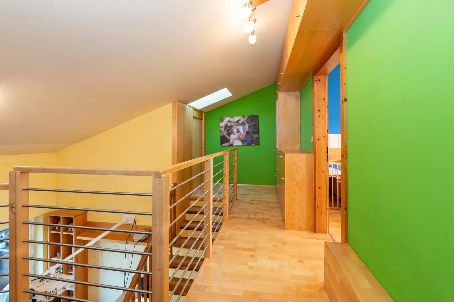 Charmante Maisonette-Wohnung mit Balkon und TG-Parkplatz