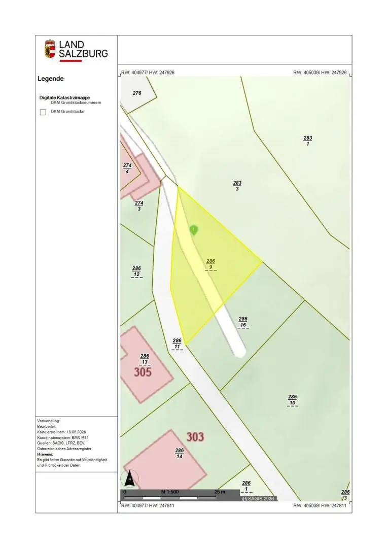 Lageplan