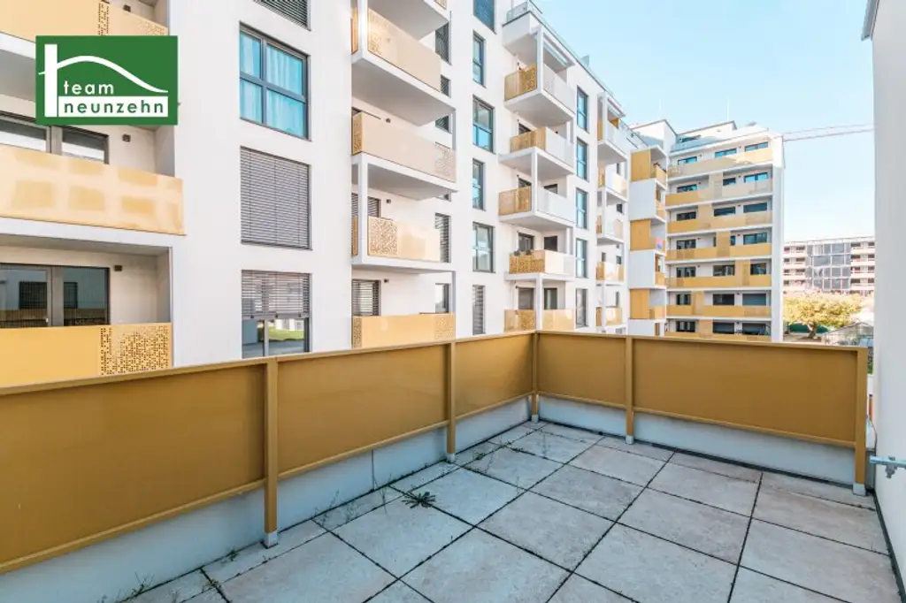 Küche und Tiefgaragenplatz bereits inkludiert! Herrliche Neubau-Erstbezugswohnung zwischen An der Schanze und dem Kirschblütenpark