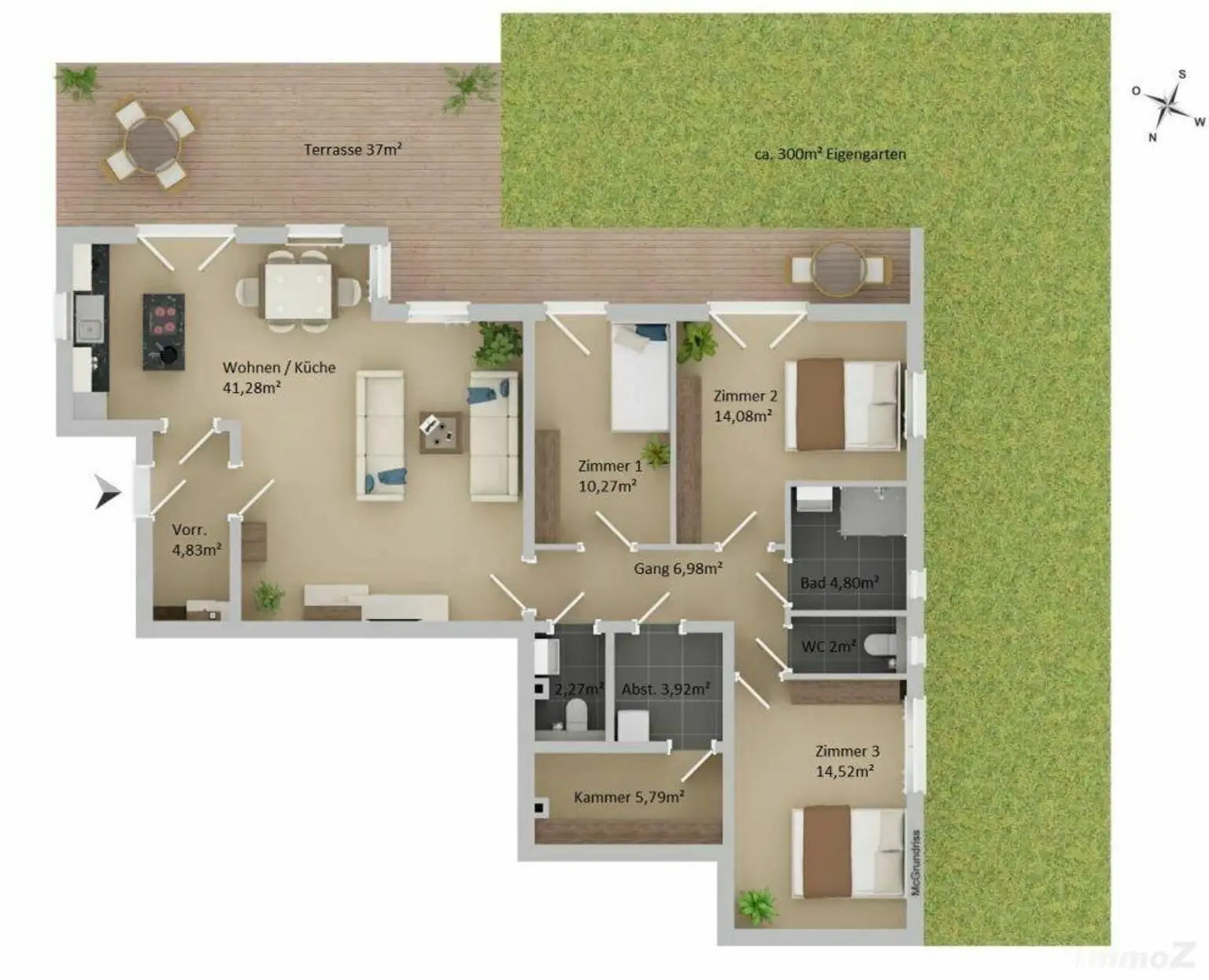 **Erstbezug**Wohnen mit Herz und eigenem Gartenparadies** Ein Zuhause zum Ankommen und Bleiben **