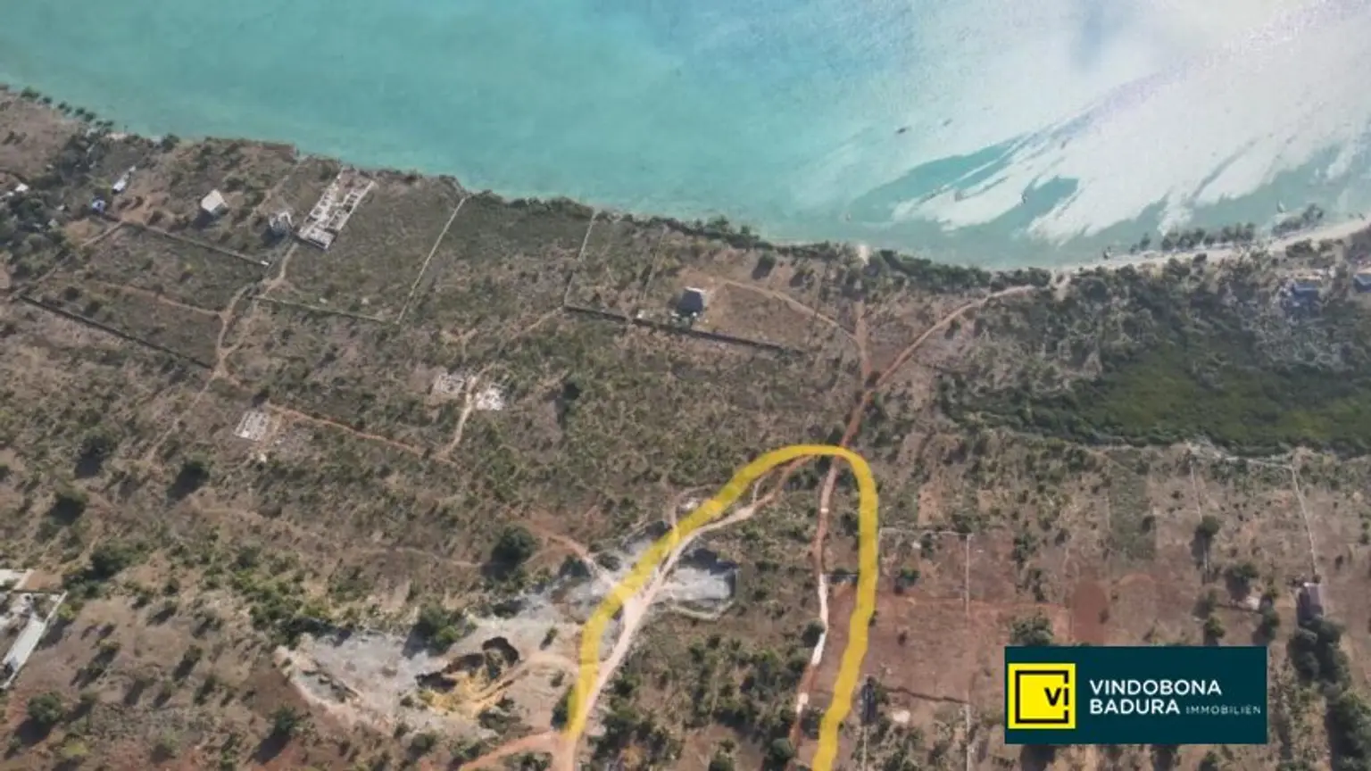 **PREISREDUKTION** TRAUMHAFTES GRUNDSTÜCK AM MEER
